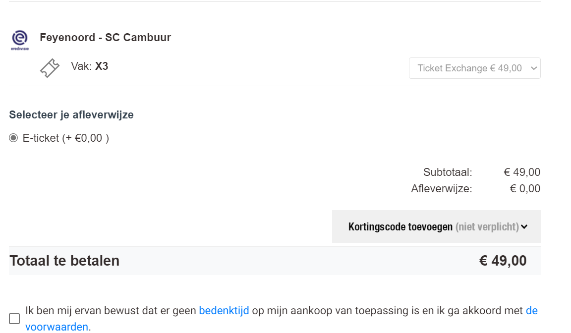 Bilety Feyenoord