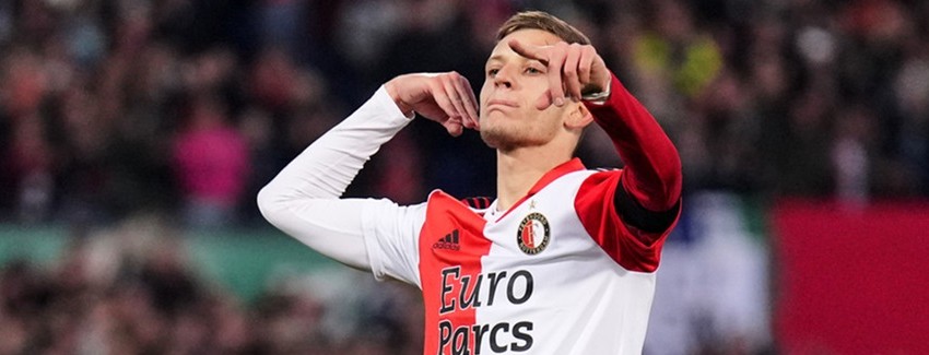 Sebastian Szymański Feyenoord 2022 2023